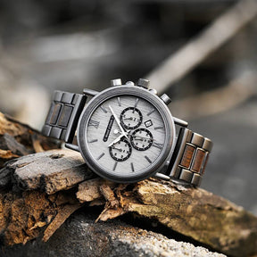 Funktional und gleichzeit edel begeistert die Armbanduhr "Mondnacht" bereits zahlreiche Kunden