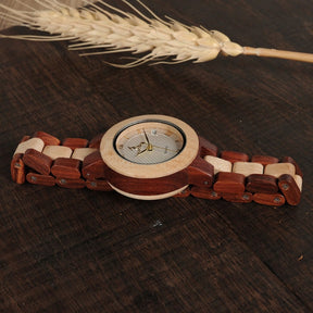 Die "Sandelholz" Uhr ist ein absolutes Highlight für jeden Anlass