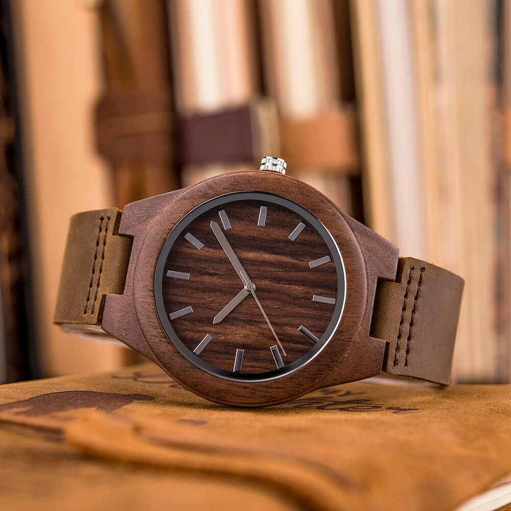 Die Holzarmbanduhr "Vegano" von Wood o'clock