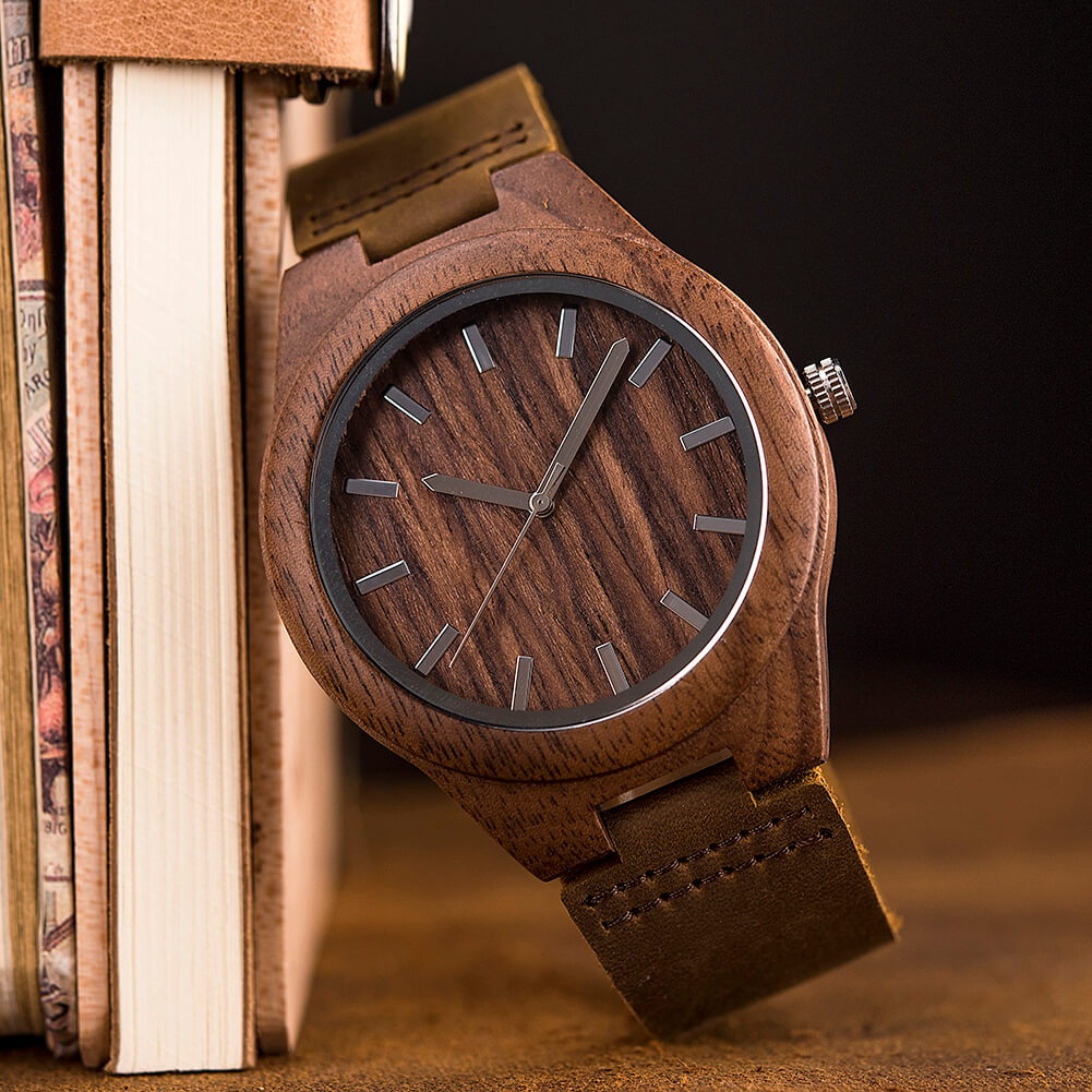 Auch das Armband der Uhr "Vegano" ist selbstverständlich frei von tierischen Produkten
