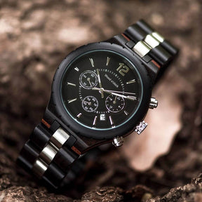 Mit unserer Armbanduhr "Herbstnacht" erhältst du eine hochwertige Uhr für Herren