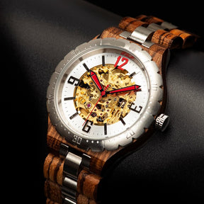 Lenkt die Blicke auf dich - unsere Armbanduhr "Wolkenkratzer" für Herren