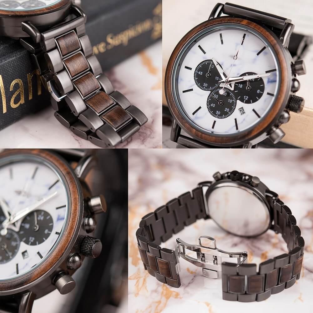 Die Armbanduhr "Marmorndo" passt zu jedem Anlass 
